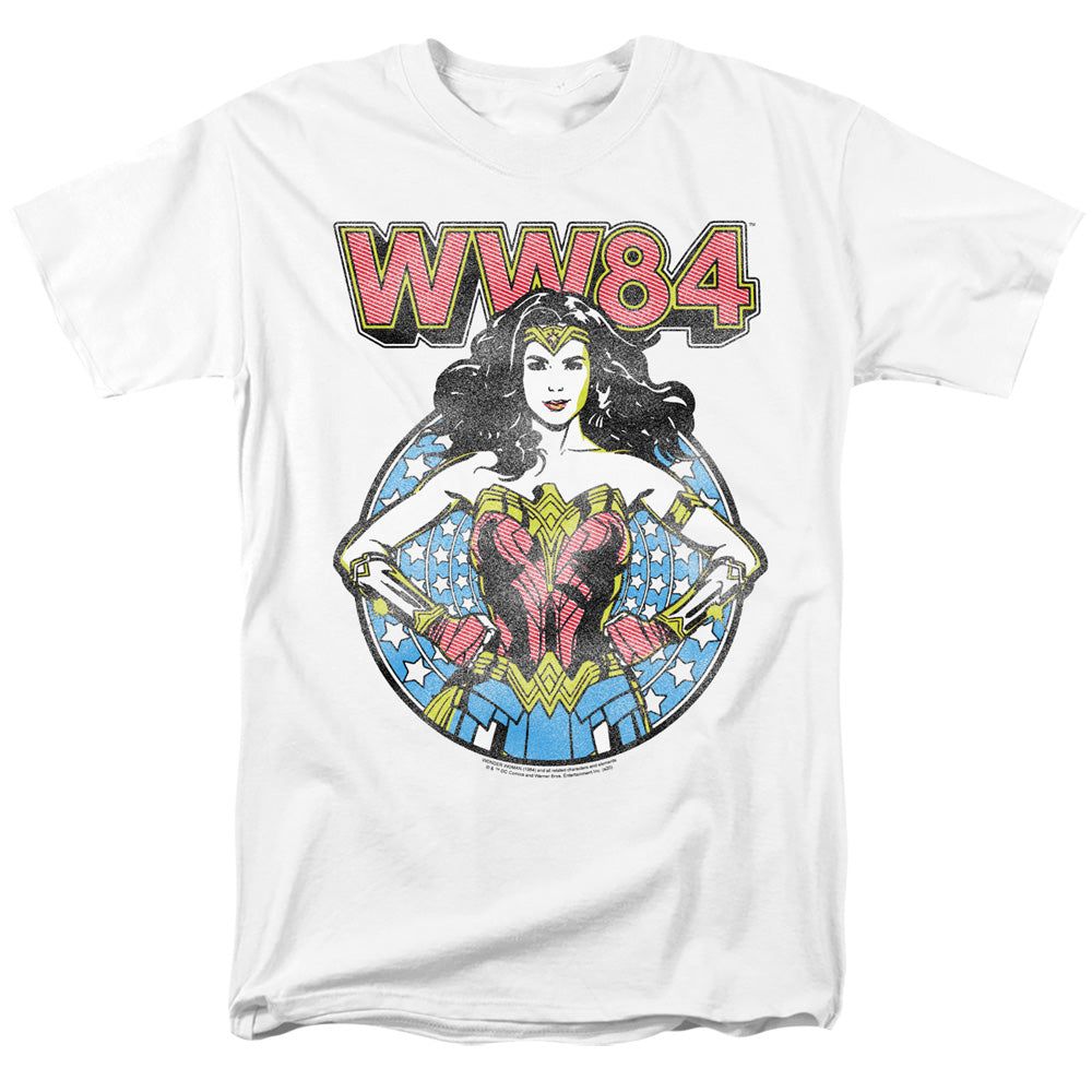 Wonder Woman 84 Star Circle Mens T Shirt White Retro Pop Classics