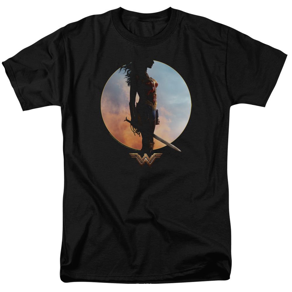Wonder Woman Movie Wisdom And Wonder Mens T Shirt Black Retro Pop Classics