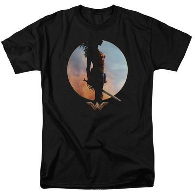 Wonder Woman Movie Wisdom And Wonder Mens T Shirt Black Retro Pop Classics