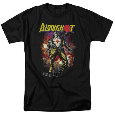 Bloodshot Vintage Bloodshot Mens T Shirt Black Retro Pop Classics