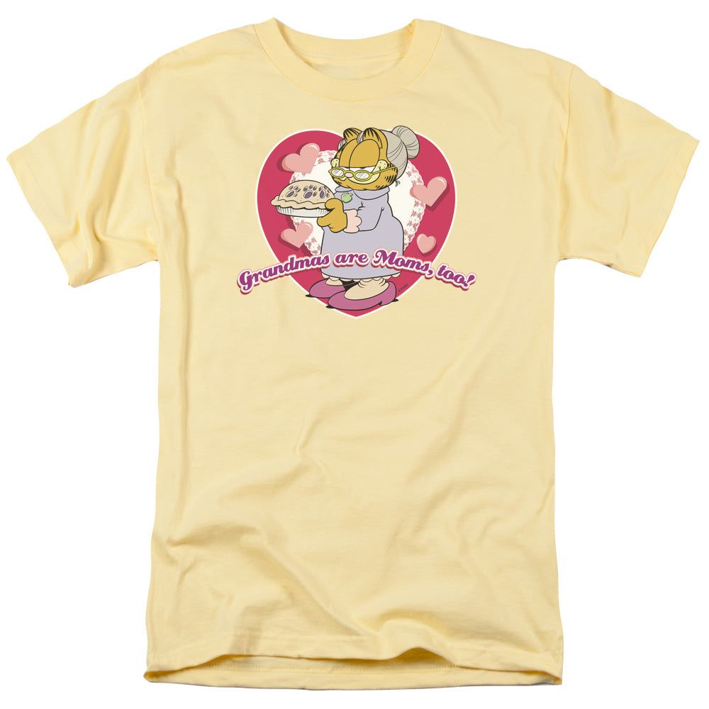 Garfield Dont Forget Grandma Mens T Shirt Yellow Retro Pop Classics