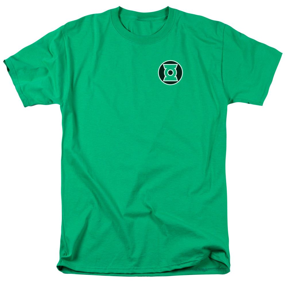 Green Lantern Kyle Rayner Logo Mens T Shirt Kelly Green Retro Pop Classics