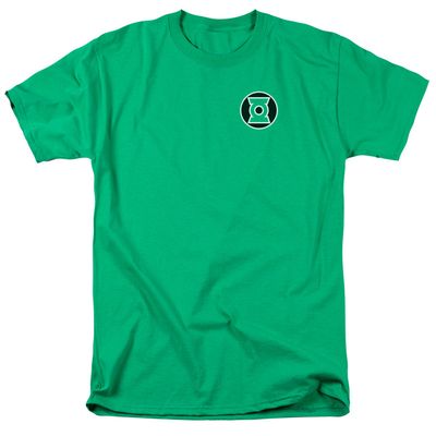 Green Lantern Kyle Rayner Logo Mens T Shirt Kelly Green Retro Pop Classics