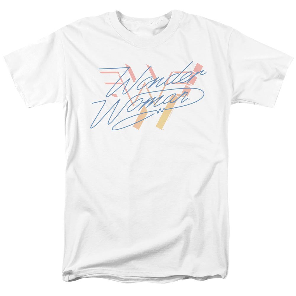 Wonder Woman 84 Wonder Fade Mens T Shirt White Retro Pop Classics