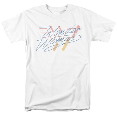 Wonder Woman 84 Wonder Fade Mens T Shirt White Retro Pop Classics