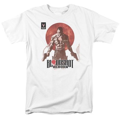 Bloodshot Reborn Mens T Shirt White Retro Pop Classics