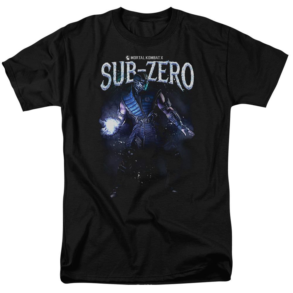 Mortal Kombat Sub Zero Mens T Shirt Black Retro Pop Classics