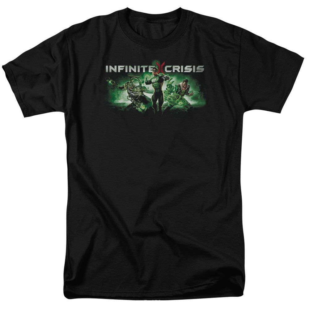 Infinite Crisis Ic Green Mens T Shirt Black Retro Pop Classics