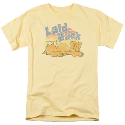 Garfield Rad Garfield Mens T Shirt Banana Retro Pop Classics