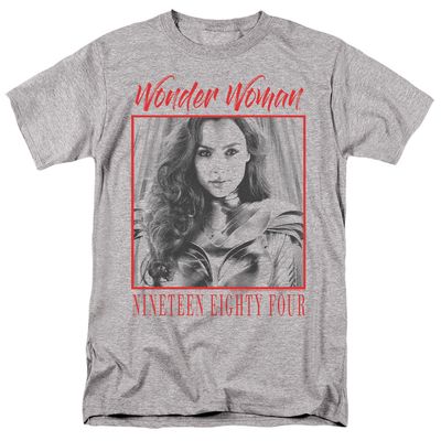 Wonder Woman 84 Wonder Chic Mens T Shirt Athletic Heather Retro Pop Classics