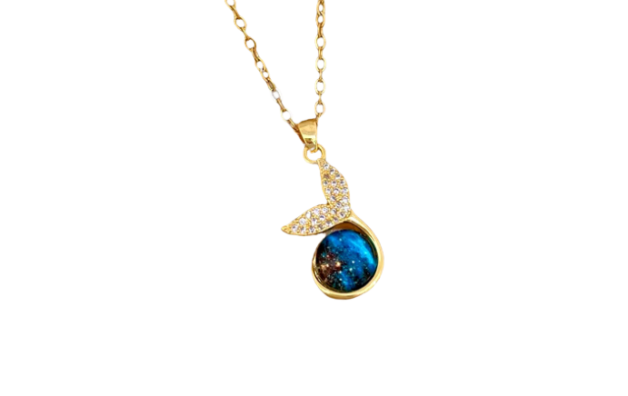 Collier Poisson Scintillant, Collection Planète étoilée