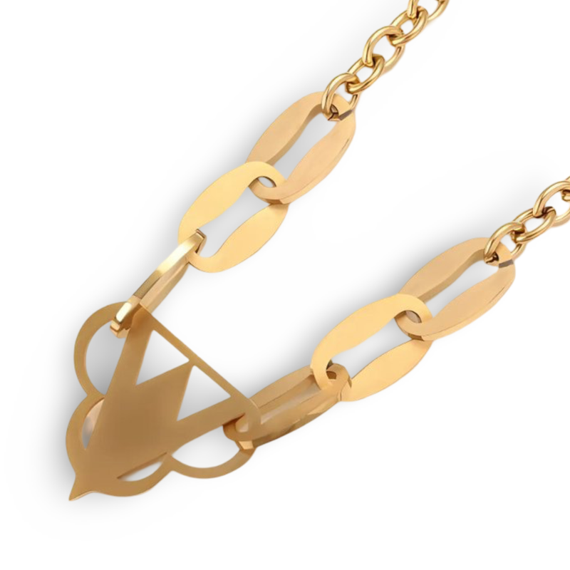 Parure de Bijoux en acier inoxydable 2 Pièces XU24