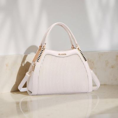 Sac à main de luxe pour dames en cuir PU plissé de haute qualité