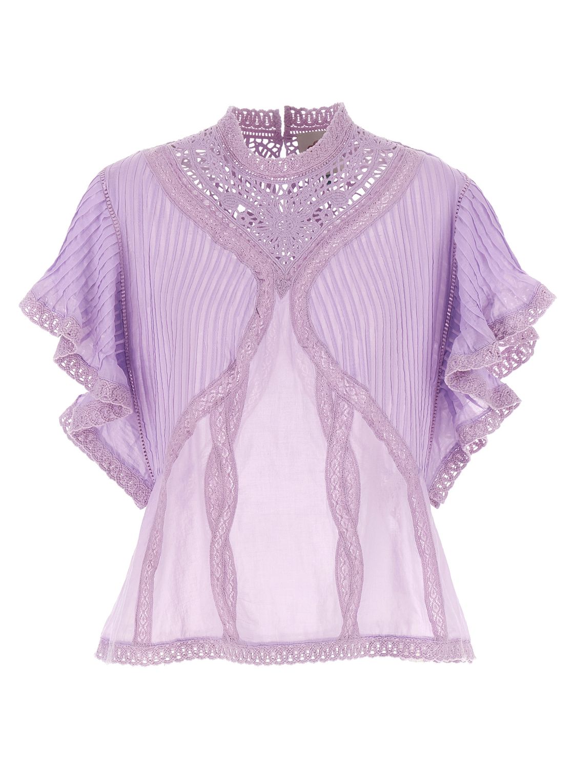 Farm Rio Openwork Detail Blouse