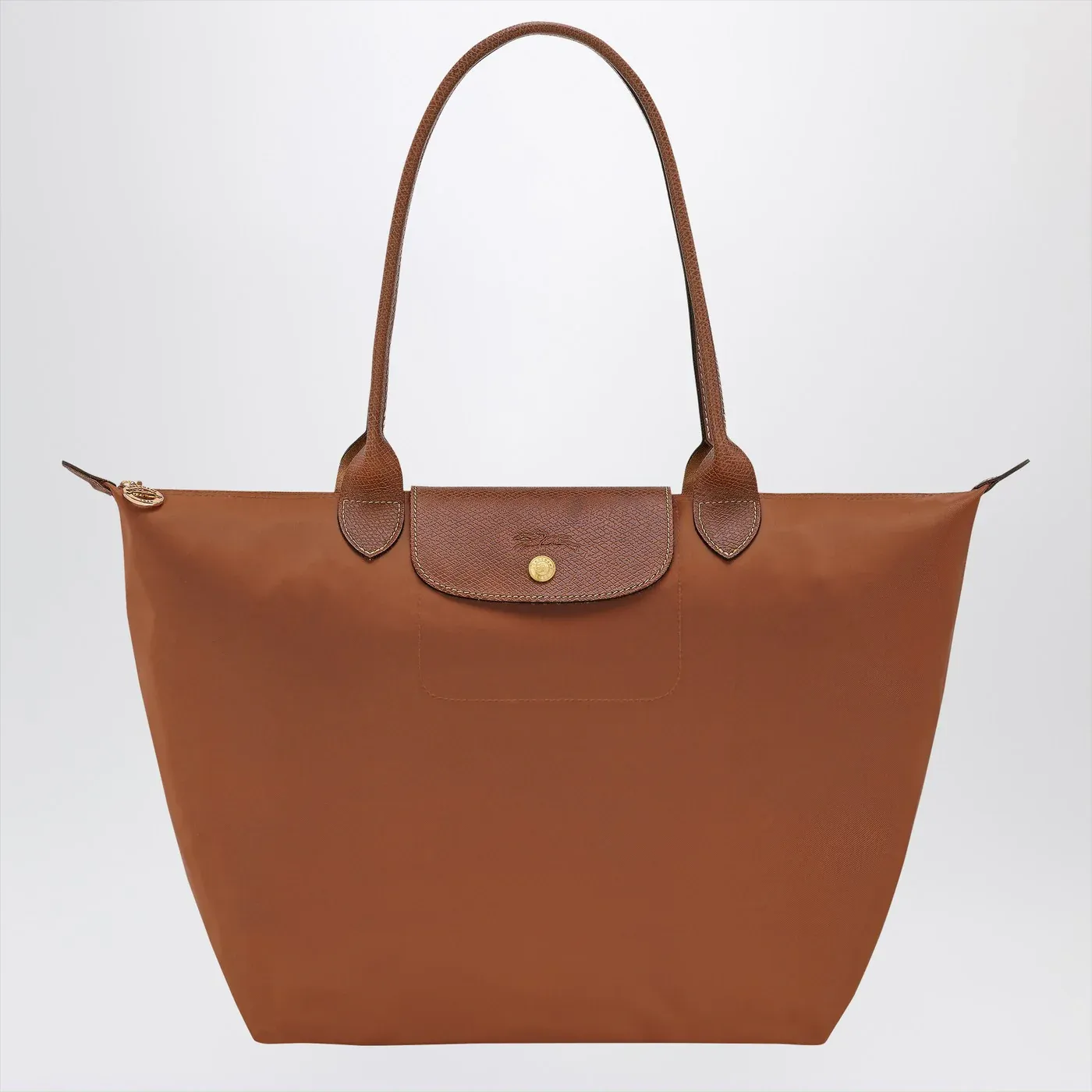 Longchamp Cognac-coloured Le Pliage Original L bag