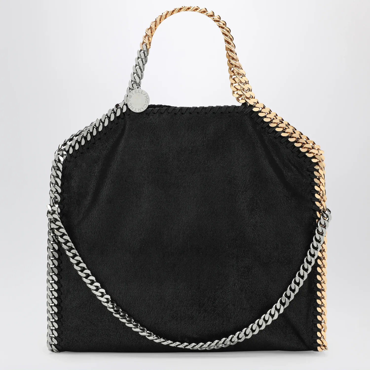 Stella McCartney Foldable Falabella black bag