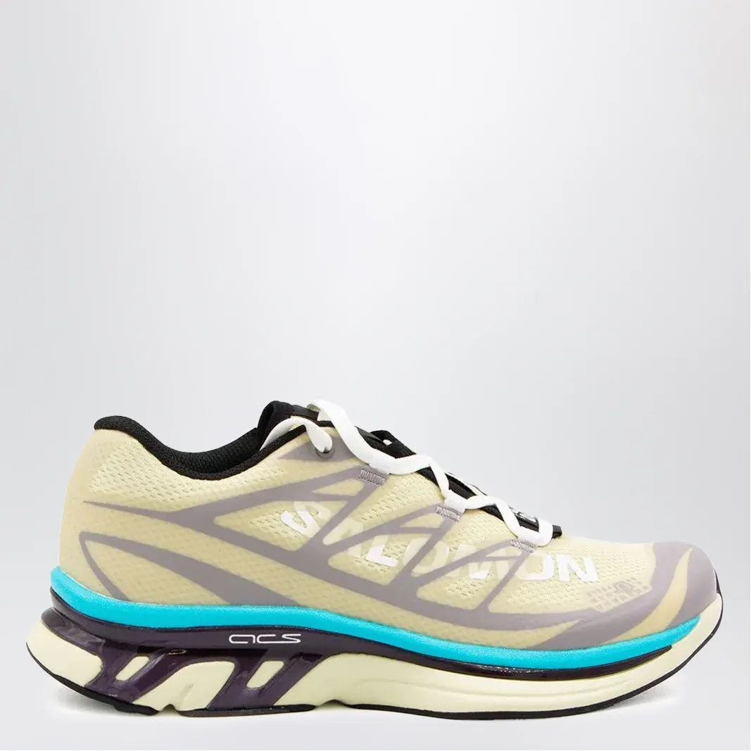MM6 X Salomon Sneakers XT Asparagus Green/ Gull/ Blue Curacao