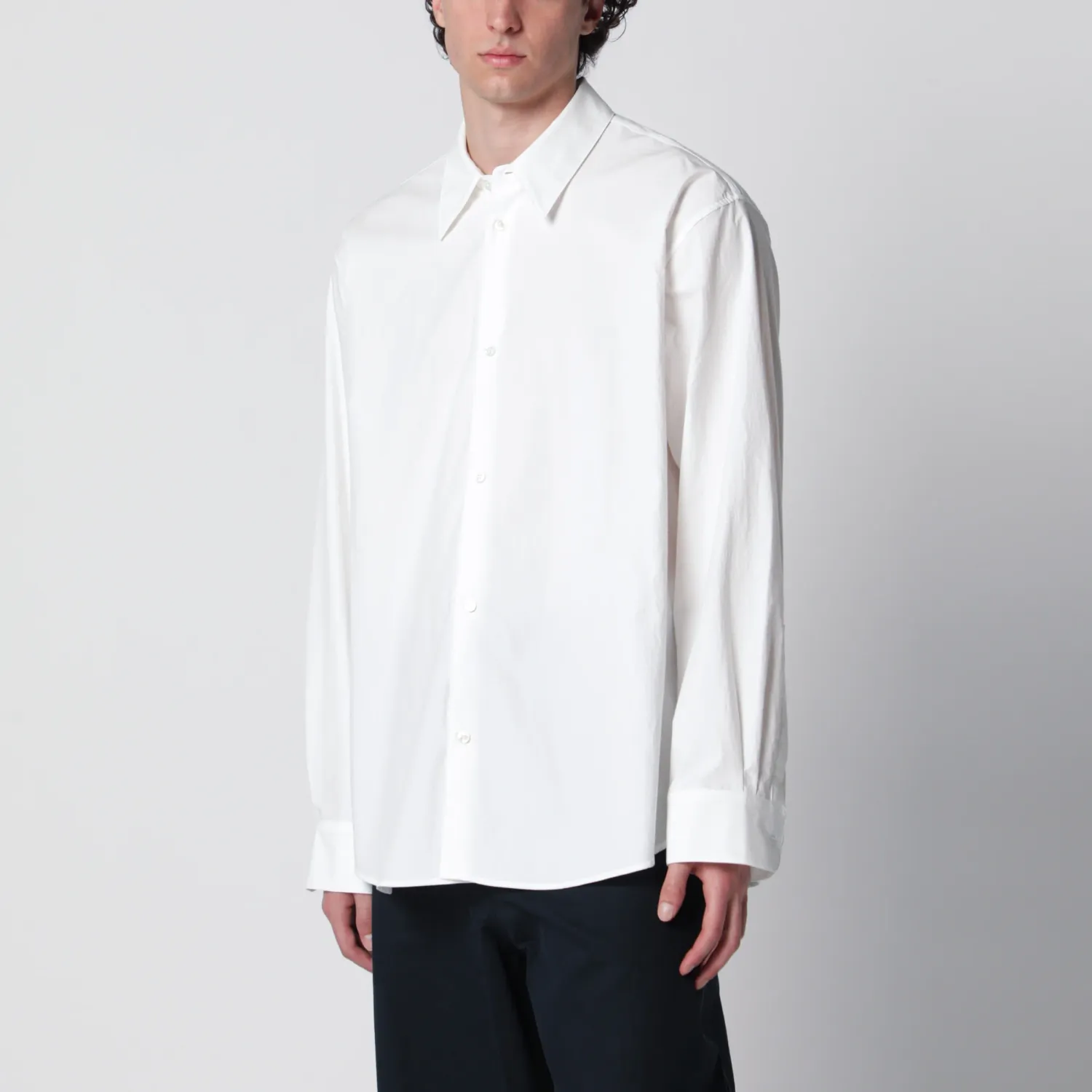 STUDIO NICHOLSON White cotton shirt