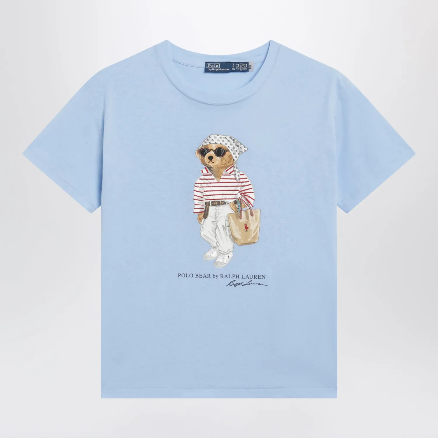 Polo Ralph Lauren Light blue Polo Bear T-shirt