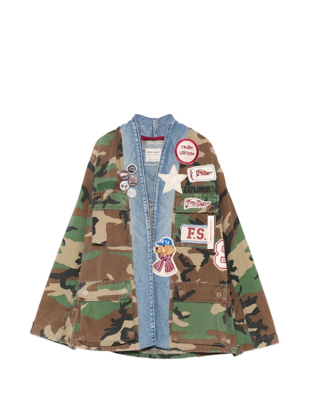 Front Street Cotton kimono jacket