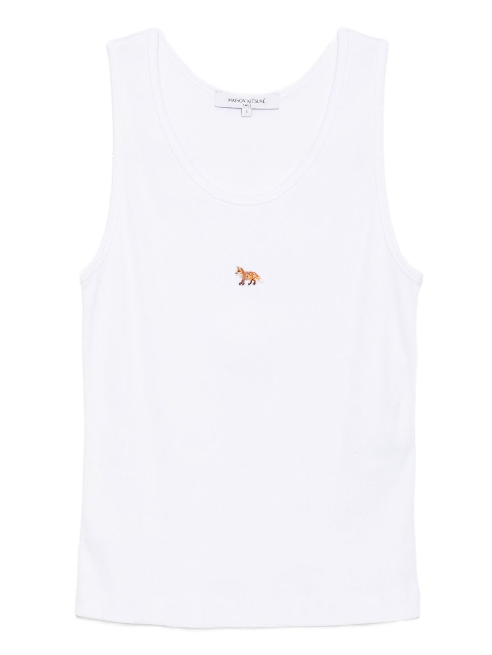 Maison KitsunÃ© Baby Fox cotton tank top