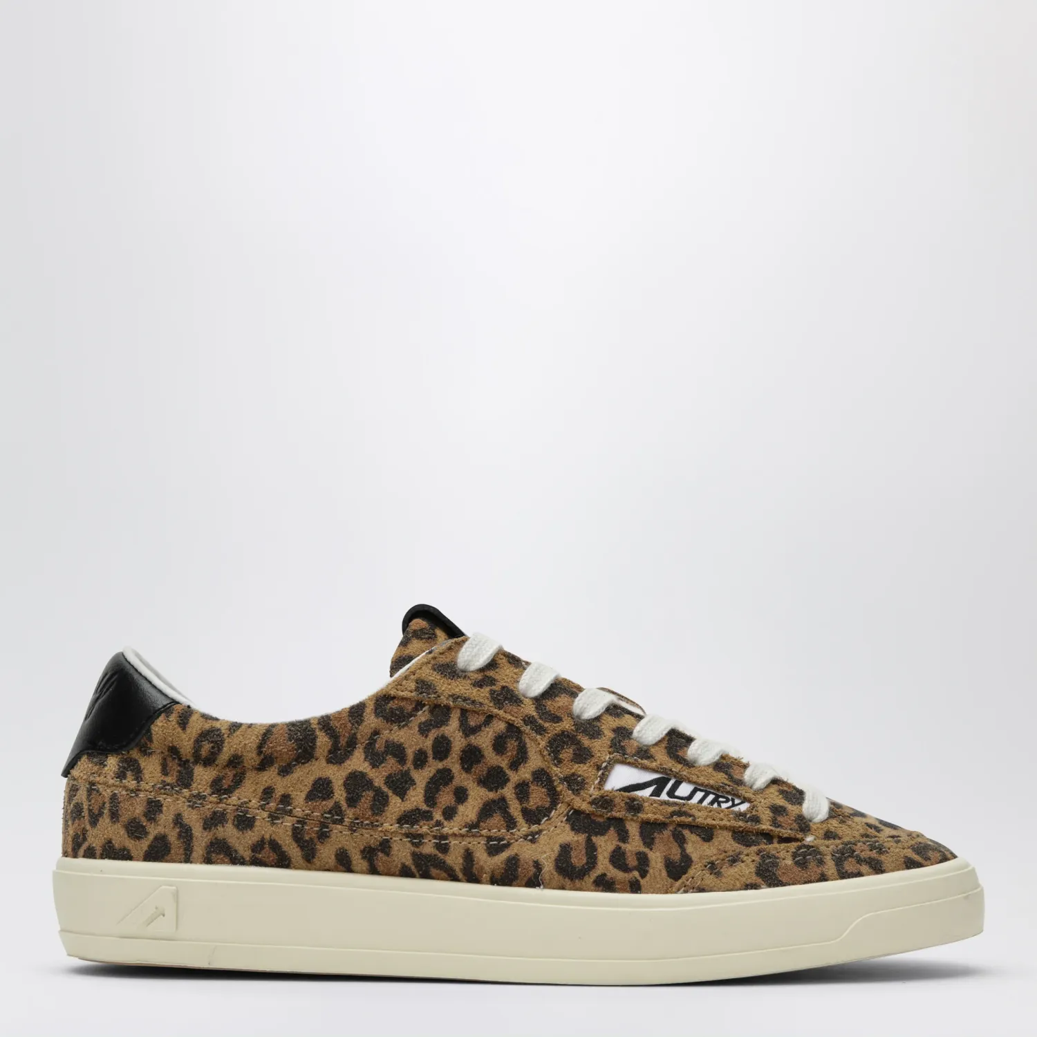 AUTRY Windscape Low Sneakers in leopard suede