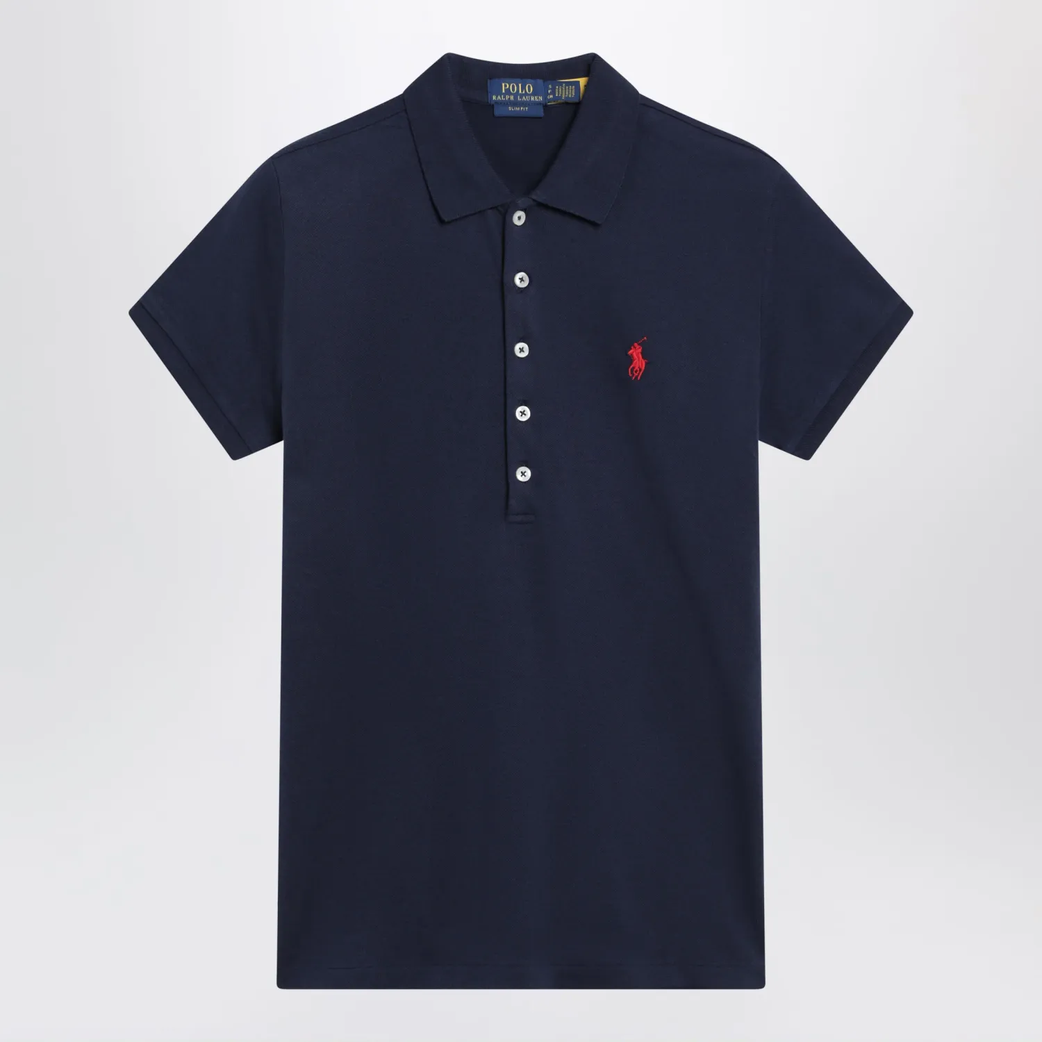 Polo Ralph Lauren Navy blue Slim-Fit polo shirt