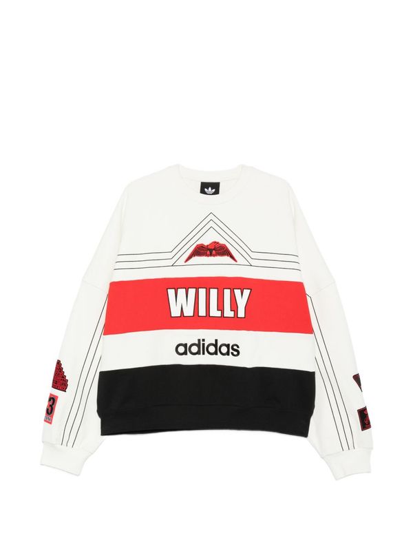 Adidas x Willy Chavarria Printed Crewneck Sweater