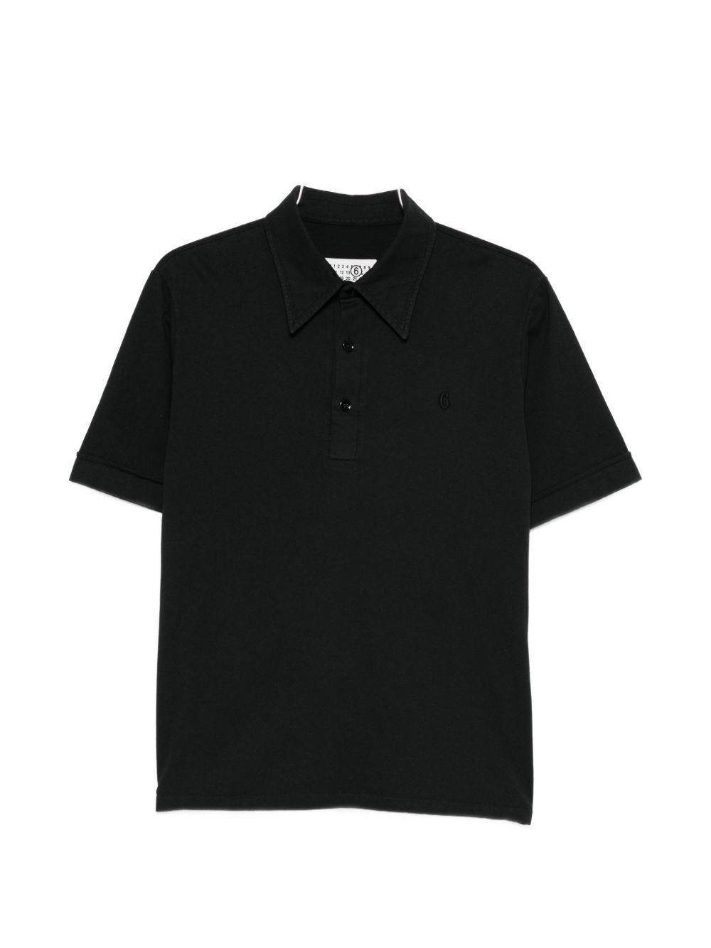 MM6 Maison Margiela Logo cotton polo shirt