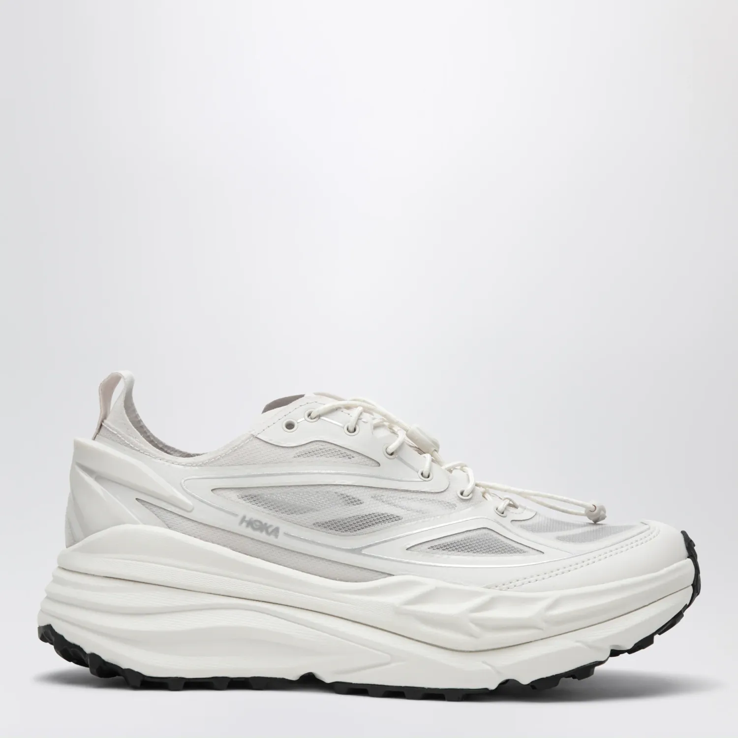 Hoka One One Sneakers Stinson One7 Grout/Silver