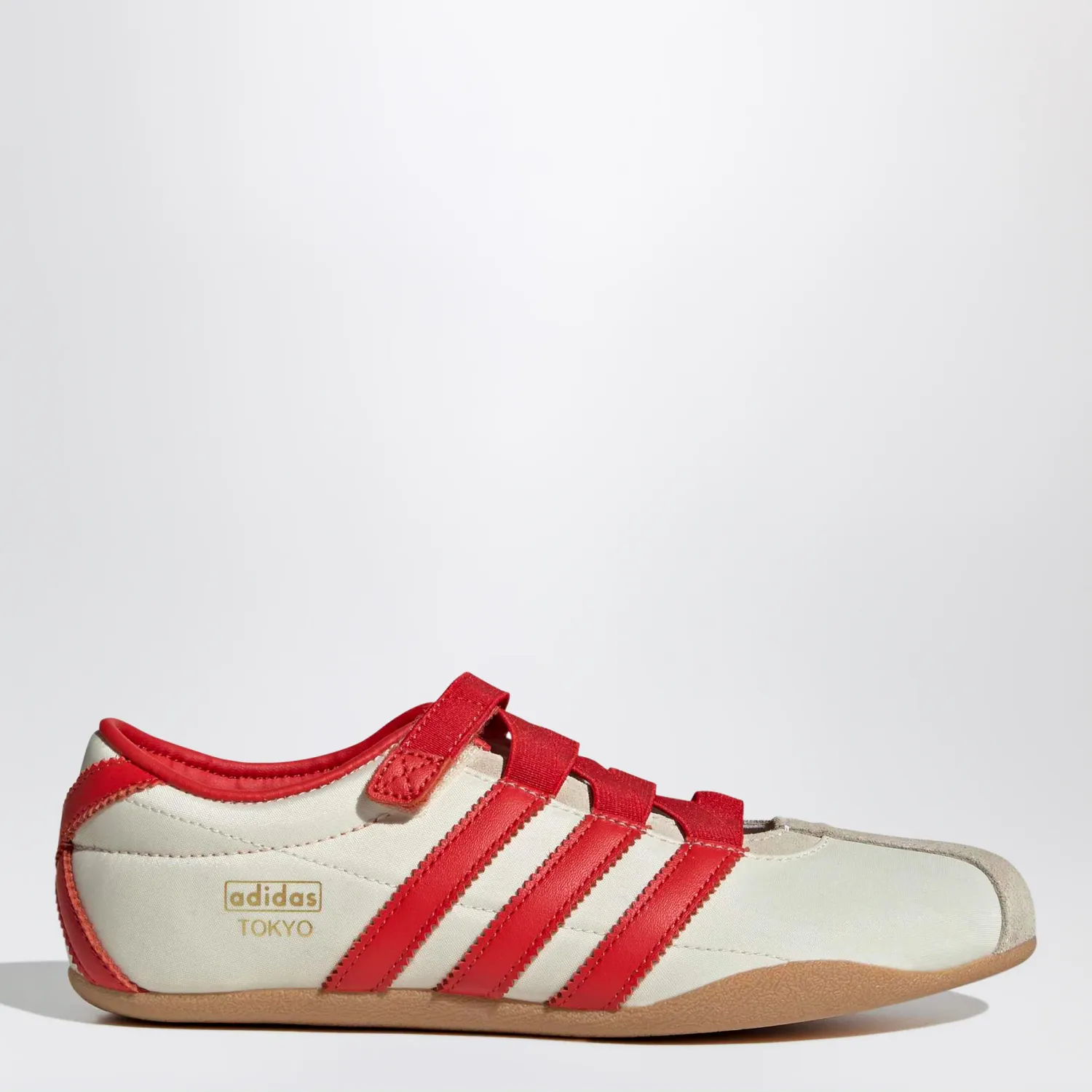 adidas Originals Tokyo Mary Jane Cream White/Red/Gold Metallic