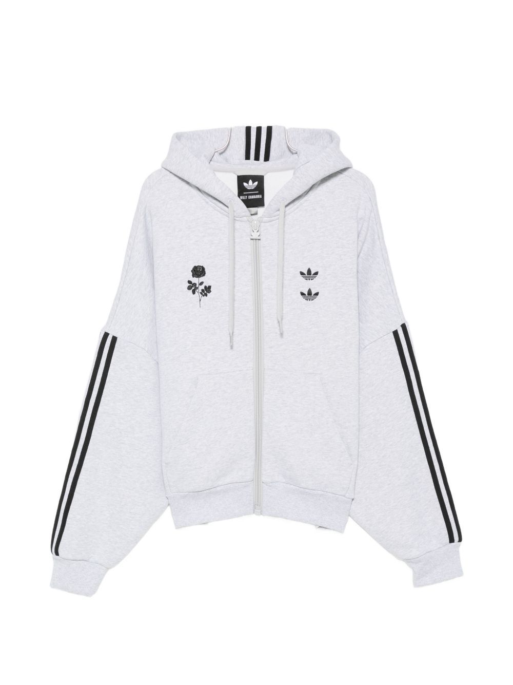 Adidas x Willy Chavarria Cotton Zipped Hoodie