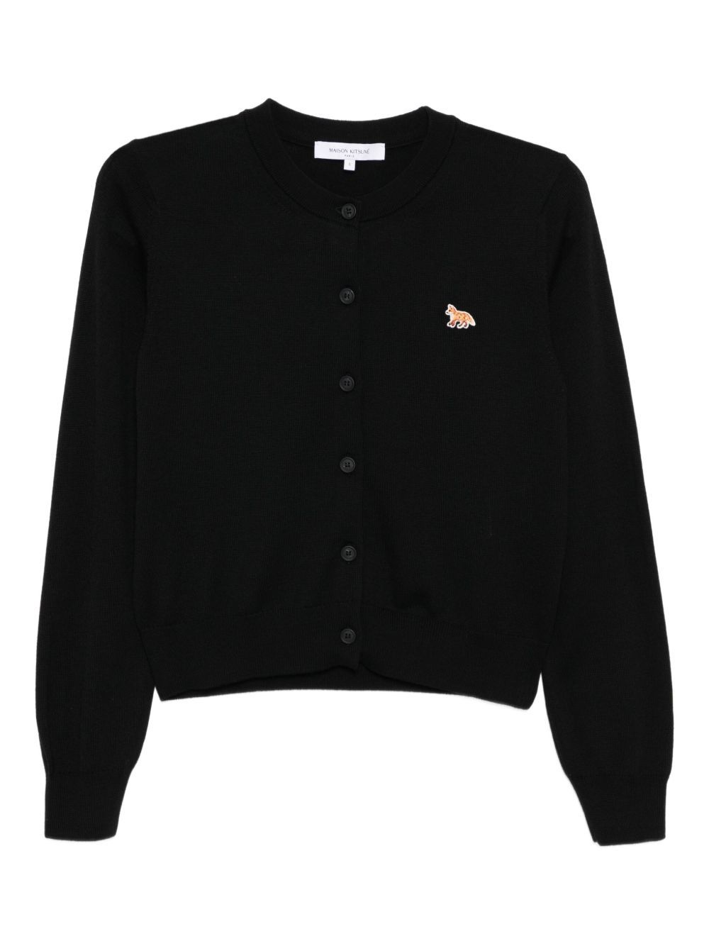 Maison KitsunÃ© Baby Fox wool cardigan