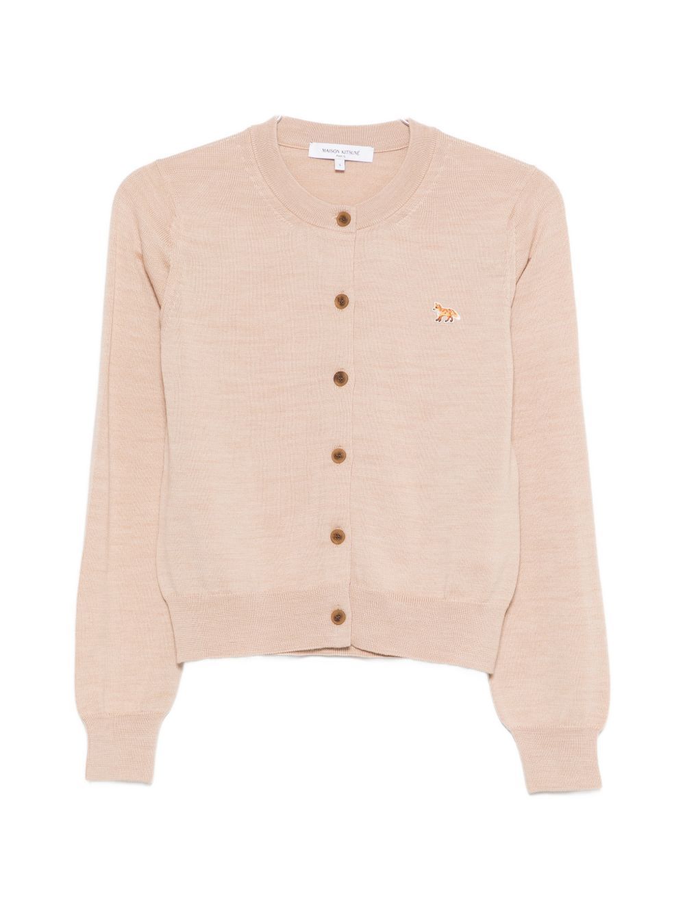 Maison KitsunÃ© Baby Fox wool cardigan