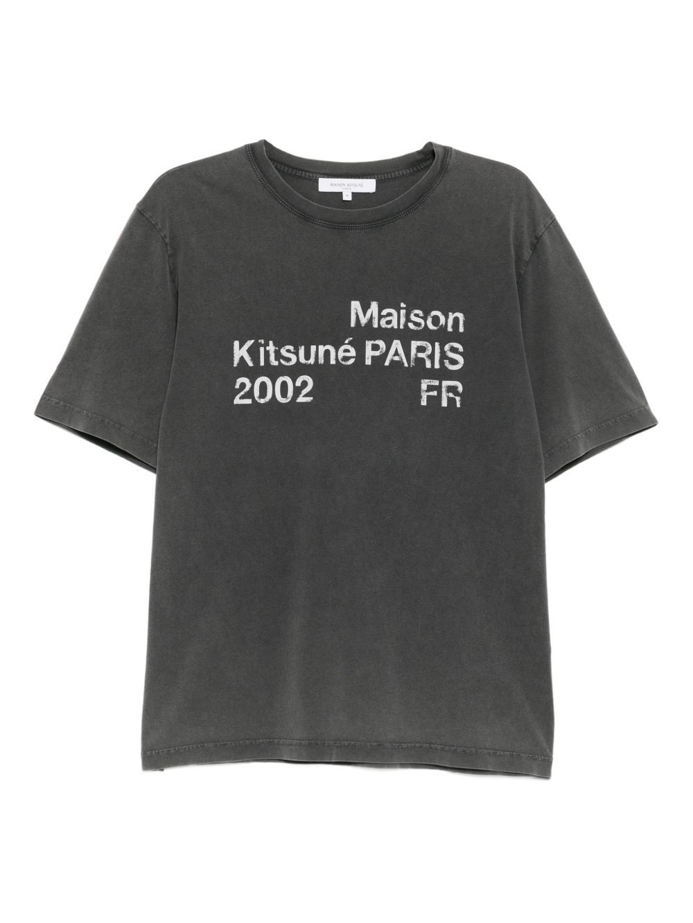 Maison KitsunÃ© Logo cotton t-shirt