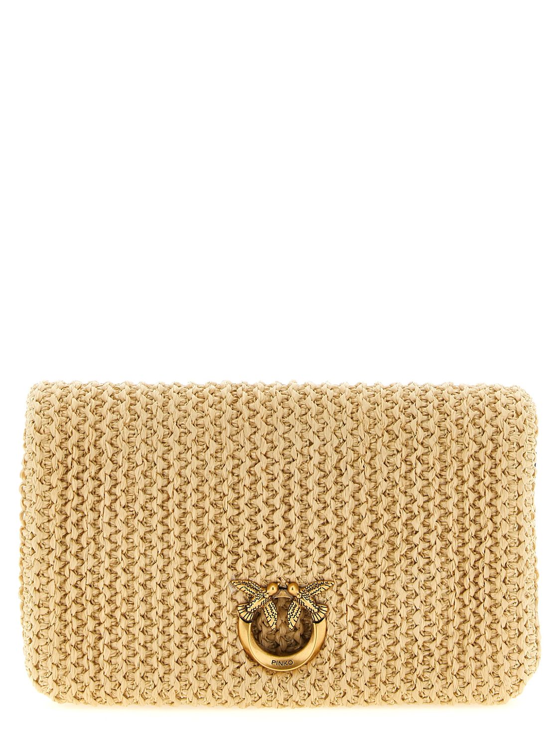 Pinko Love Bag Click Soft Horizontal Crossbody Bag