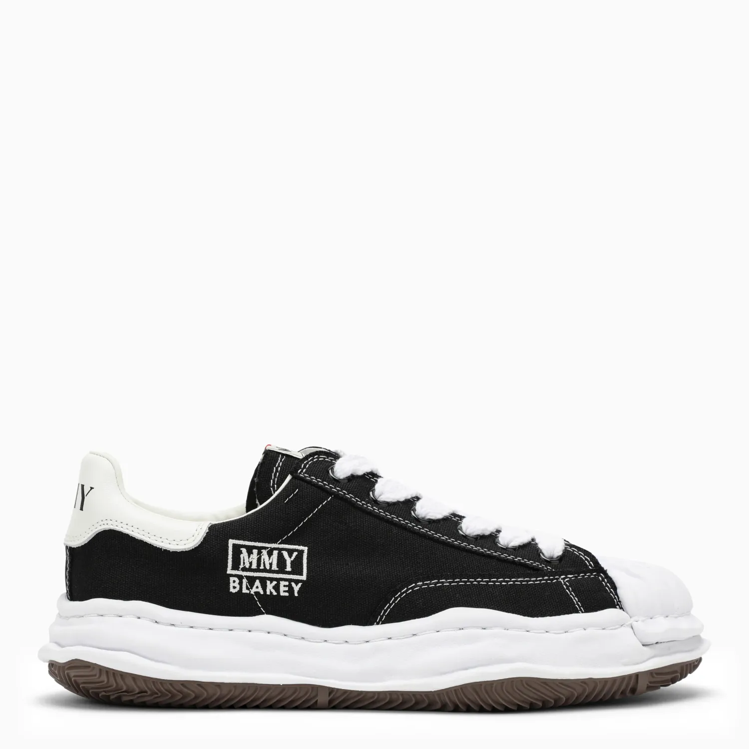 Maison MIHARA YASUHIRO Black Blakey Low canvas Sneakers