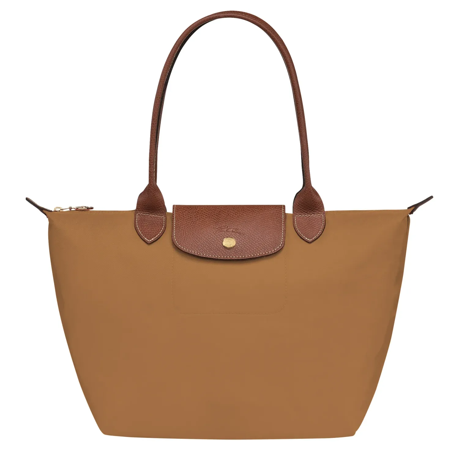Longchamp Fawn-coloured Le Pliage Original M bag