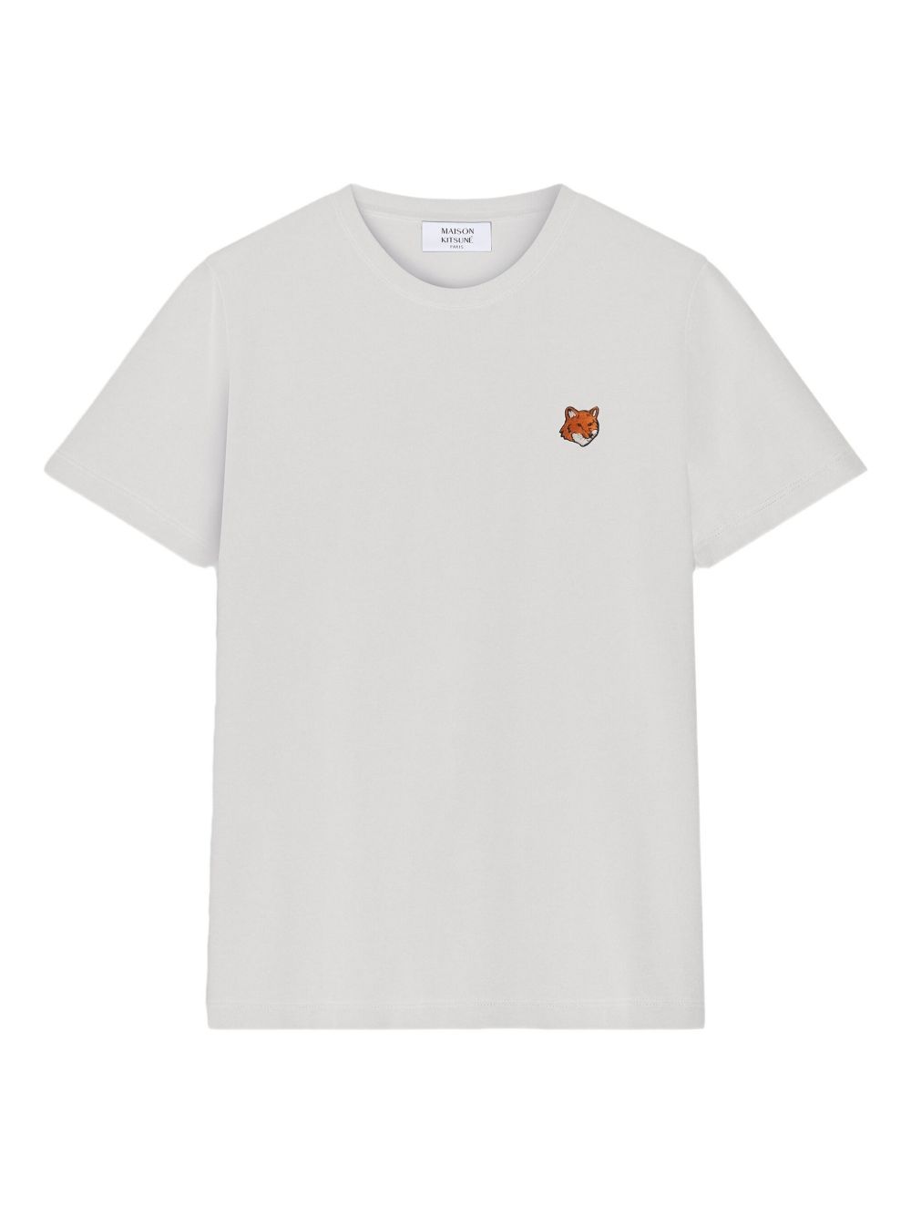 Maison KitsunÃ© Fox Head embroidery Fox Head cotton t-shirt