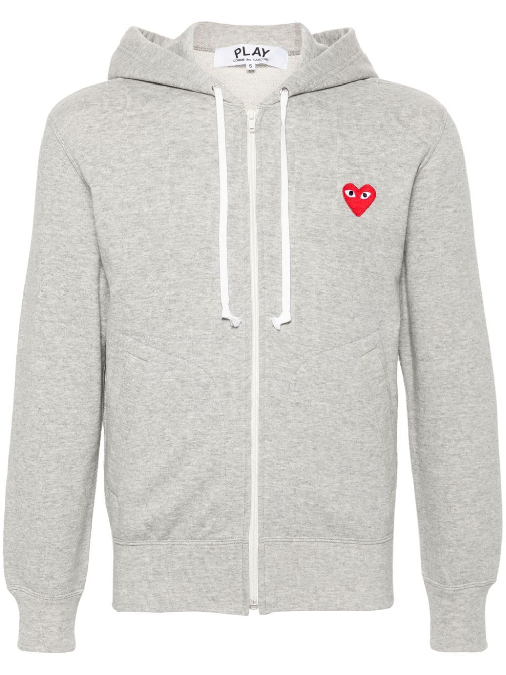 Comme Des GarÃ§ons Cotton zipped hoodie