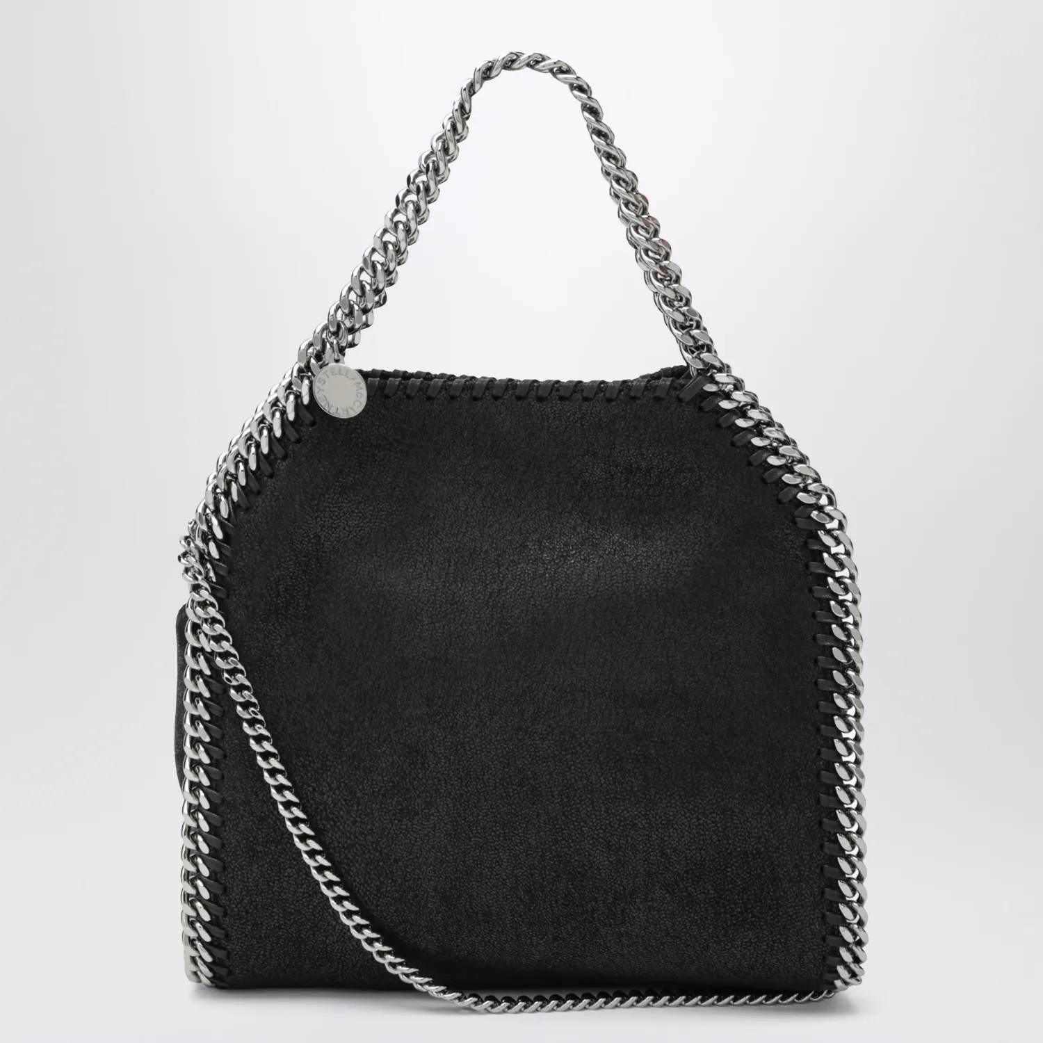 Stella McCartney Falabella Mini Tote bag in black/silver