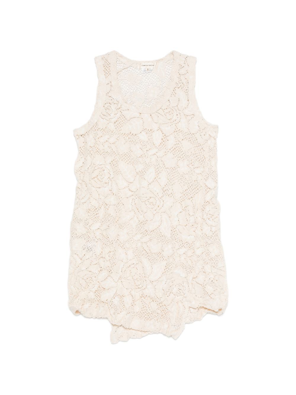 Comme des GarÃ§ons Cotton Blend Tank Top