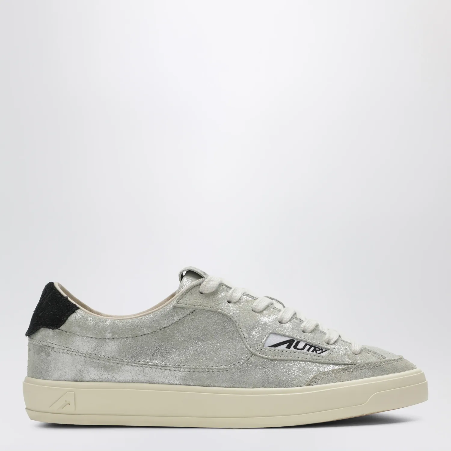 AUTRY Windscape Low silver laminated/black Sneakers