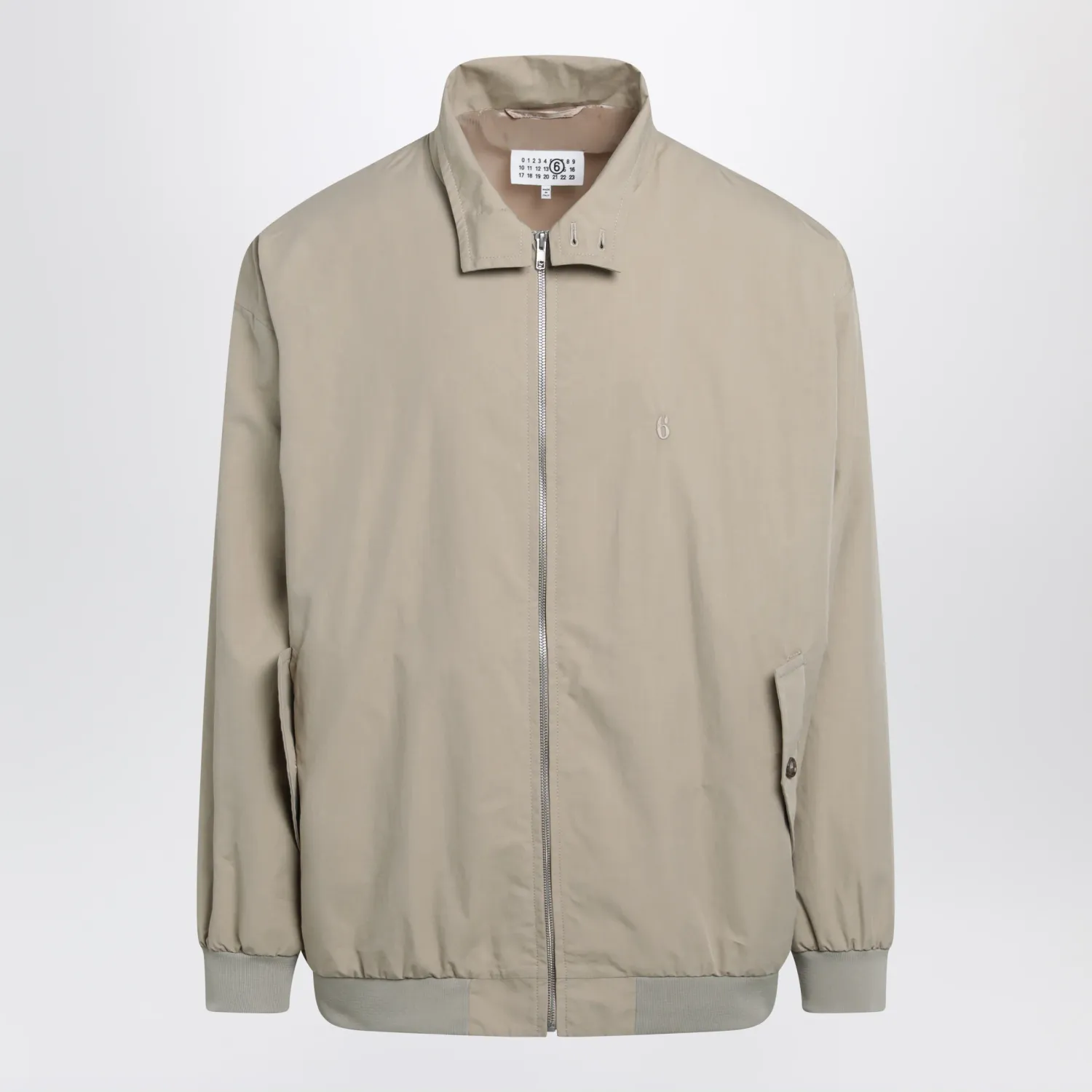 MM6 Maison Margiela Zip-up jacket in cotton blend