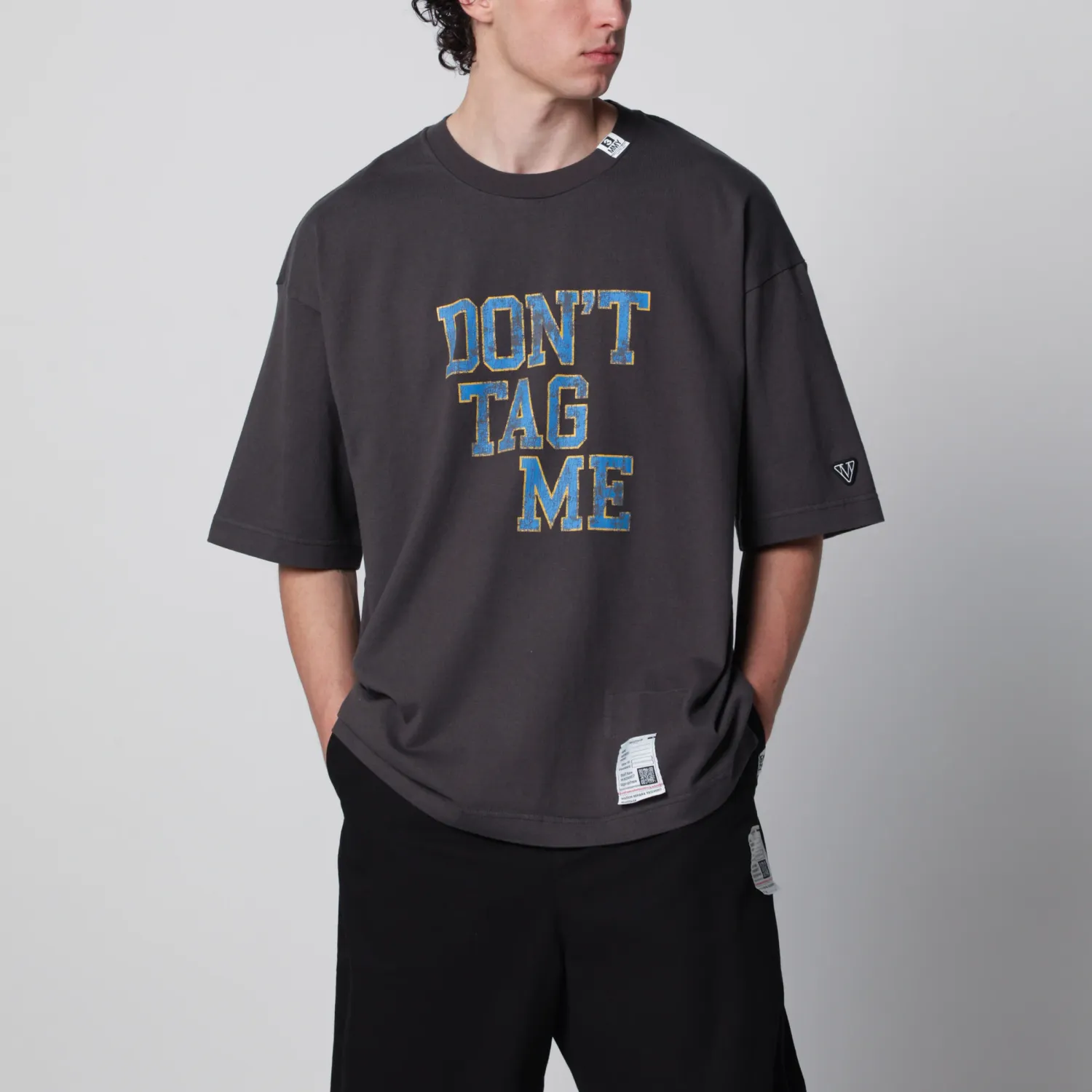 Maison MIHARA YASUHIRO Don't Tag Me cotton T-shirt