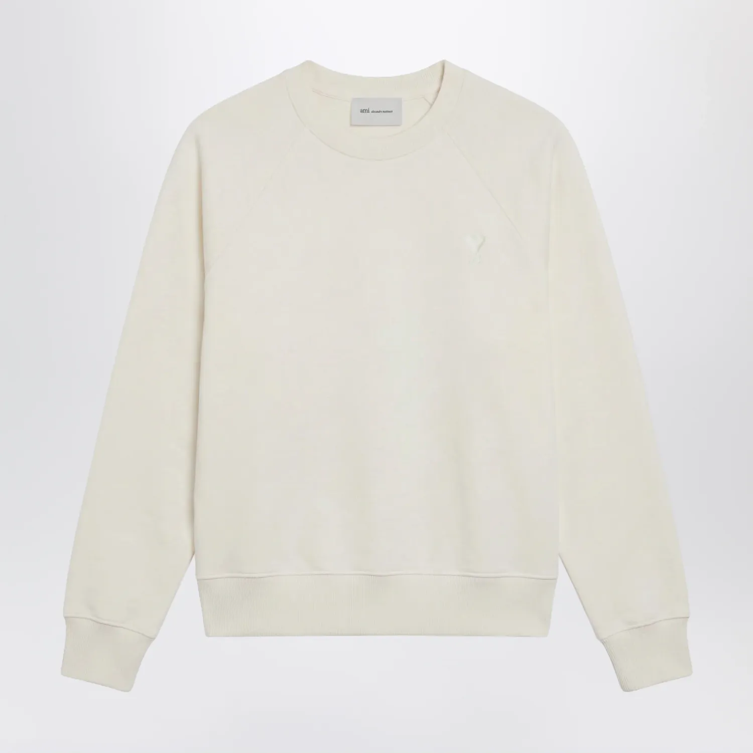 Ami Paris Cream Ami de Coeur sweatshirt