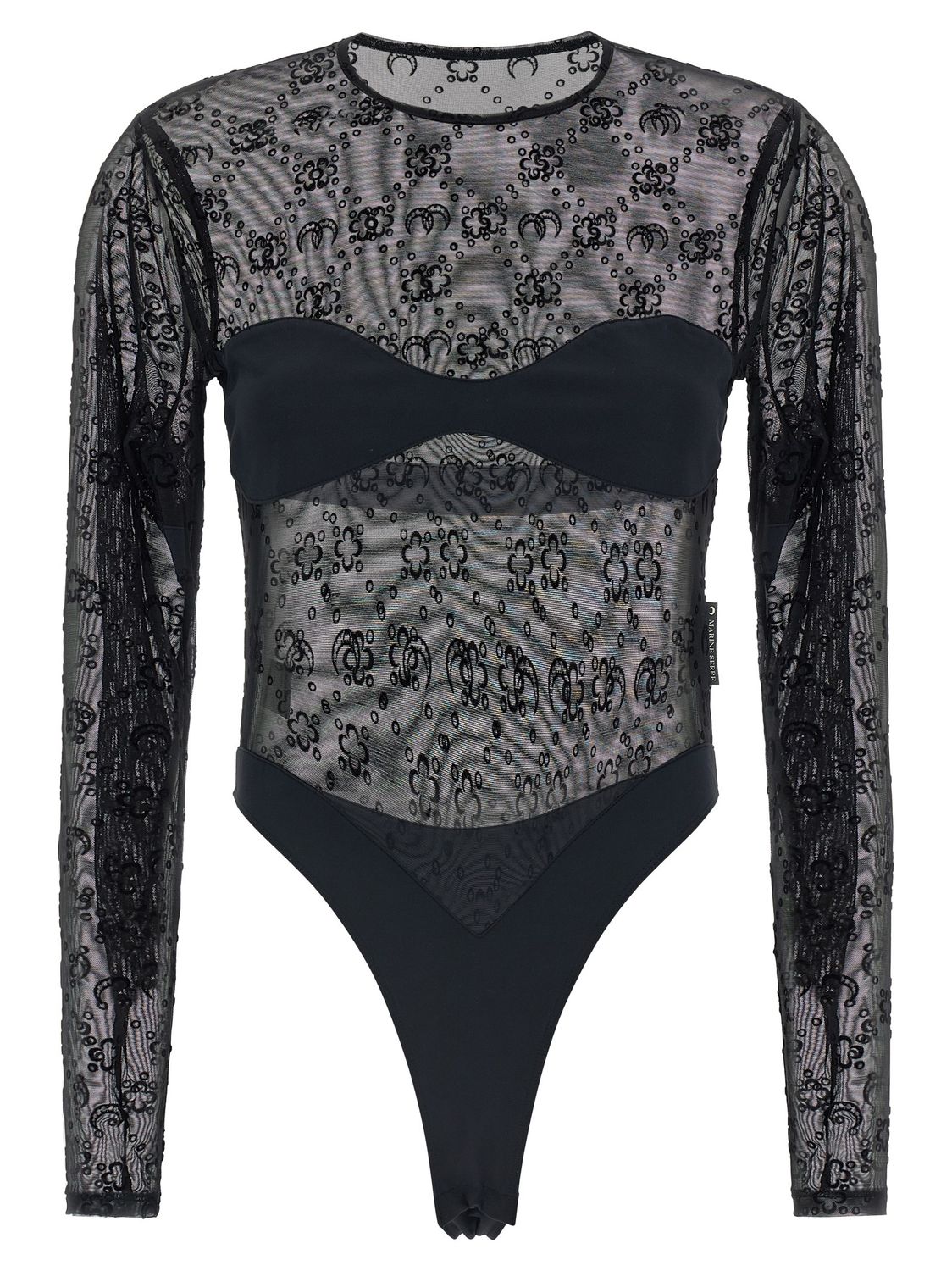 Marine Serre Moonogram Bodysuit