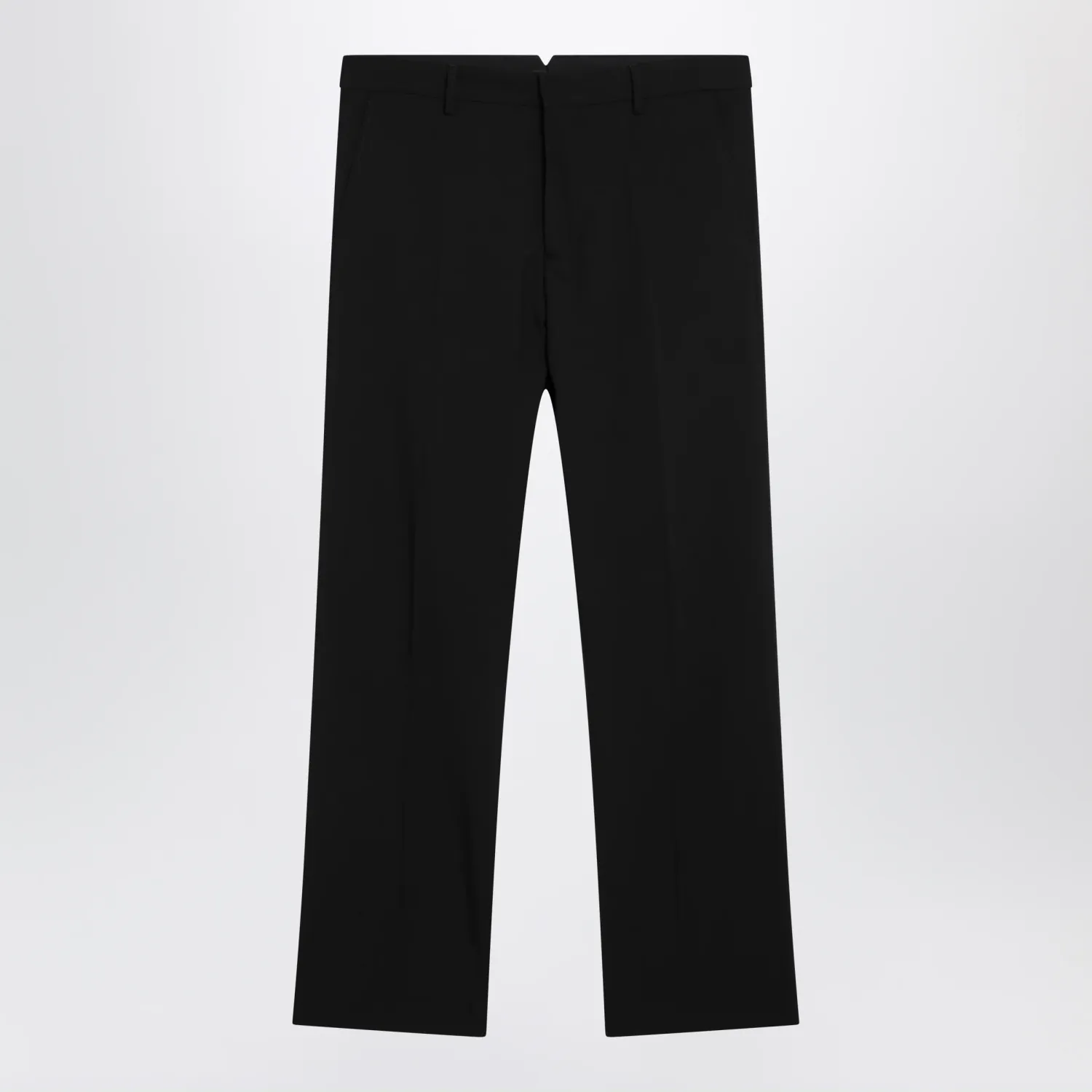 Ami Paris Black trousers in wool gabardine