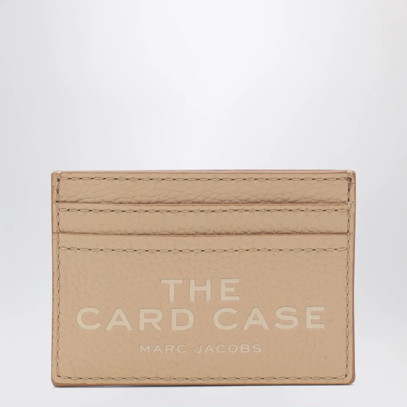 Marc Jacobs Camel full-grain leather cardholder