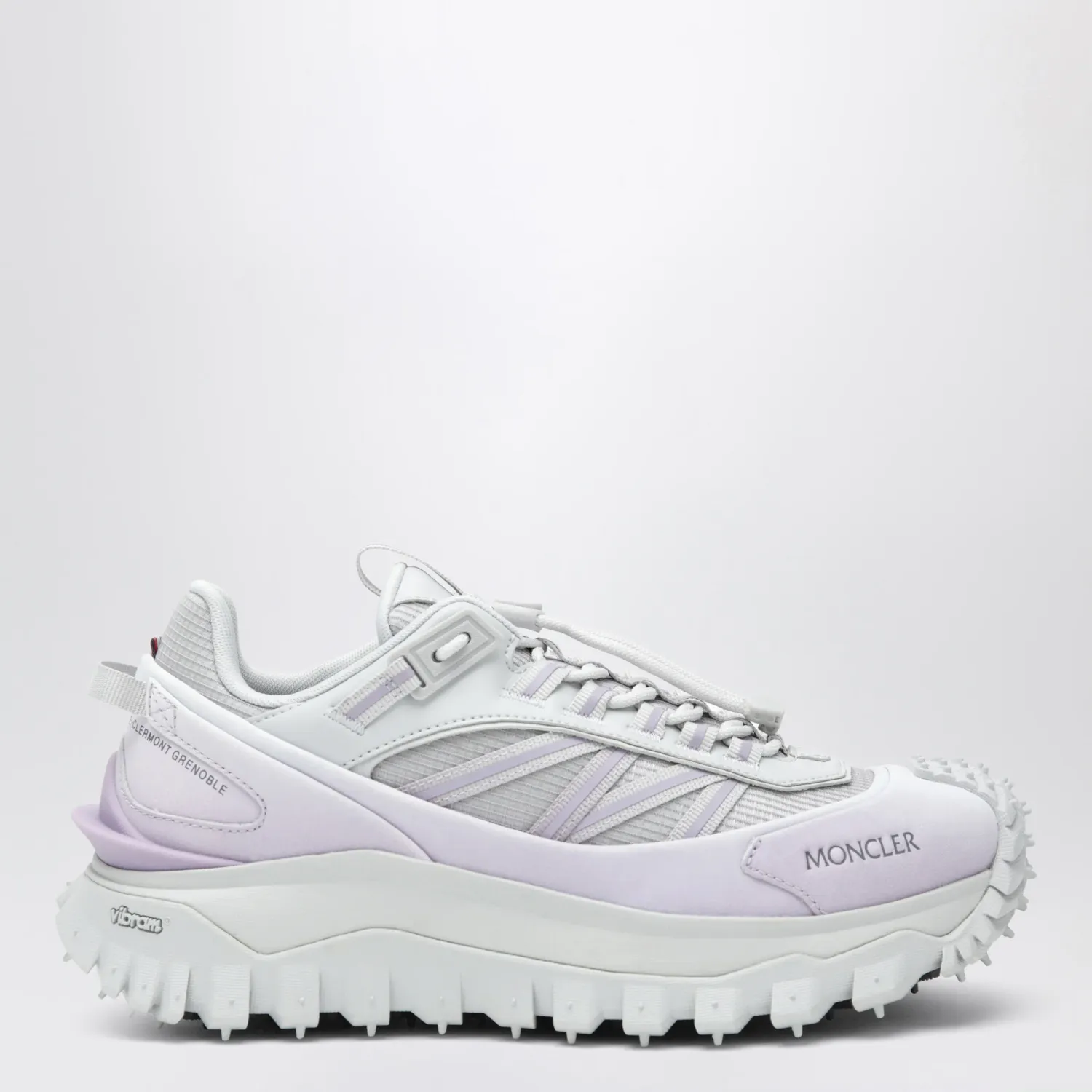 Moncler Trailgrip GTX Sneakers in white and lilac